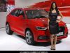 Bollywood actor Katrina Kaif at the launch of Audi Q3 quattra,  at Auto Expo 2012 in New Delhi on Thursday