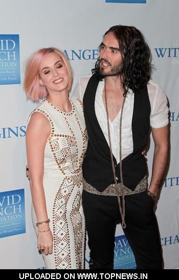 Russell Brand and Katy Perry Debuts New Hair Style 