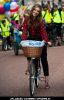 Kelly Brook Promote the Mayor of London's Sky Ride at The Mall in Central London