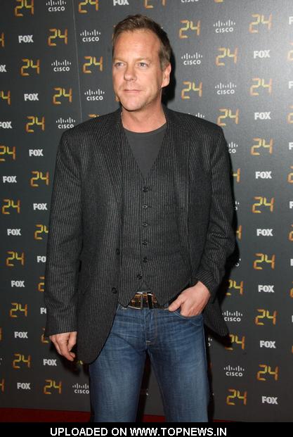 Kiefer Sutherland at "24" 150th Episode & Season 7 Premiere Party - Arrivals Kiefer Sutherland at "24" 150th Episode & Season 7 Premiere Party - Arrivals