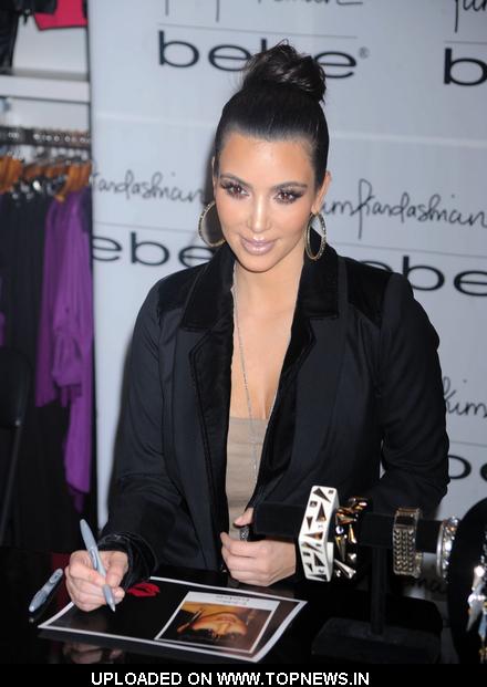 Kim Kardashian bebe Jewelry Launch Kim Kardashian bebe Jewelry Launch