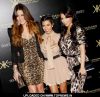 Kim, Khloe and Kourtney Kardashian at Kardashian Kollection Launch Party