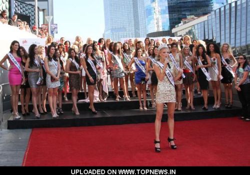 Kristen Dalton at Miss USA 2010 Contestants