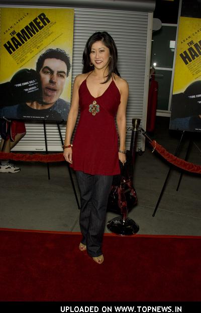 Kristi Yamaguchi at "The Hammer" Los Angeles Premiere