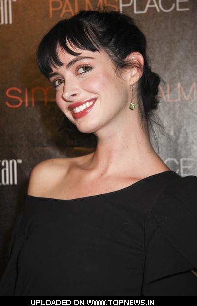 Krysten Ritter at Palms Place Hotel and Spa Grand Opening Arrivals