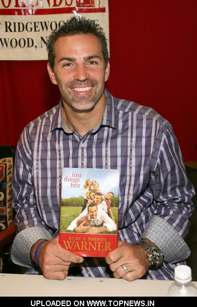 Kurt Warner & Brenda Warner's "First Things First" Book Signing at Bookends in Ridgewood on June 30, 2009 Kurt Warner & Brenda Warner's "First Things First" Book Signing at Bookends in Ridgewood on June 30, 2009