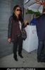 La La at Celebrities Departing Nobu Restaurant in Hollywood on September 16, 2009