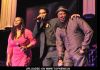 Bobby Brown, Lalah Hathaway and Eric Benet at Artists for Peace "Never Again" Peace Concert
