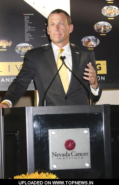 Lance Armstrong at Lance Armstrong Visits Nevada Cancer Center Institute During LIVESTRONG Day in Las Vegas Lance Armstrong at Lance Armstrong Visits Nevada Cancer Center Institute During LIVESTRONG Day in Las Vegas