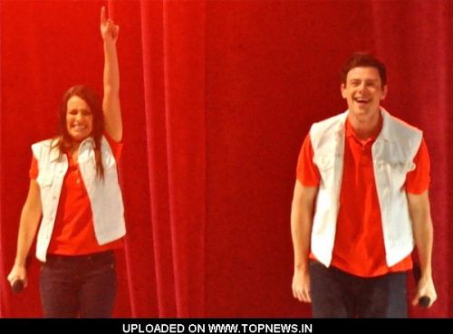 Lea+michele+and+cory+monteith+june+2011