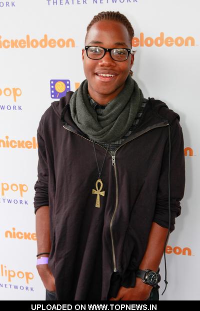 Leon Thomas at Lollipop Theater Network 3rd Annual Game Day at Nickelodeon 