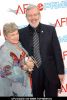 Leonard Maltin with wife  at 37th Annual AFI Lifetime Achievement Awards - Arrivals
