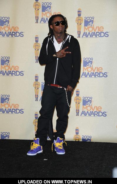 Lil Wayne at 18th Annual MTV Movie Awards - Press Room