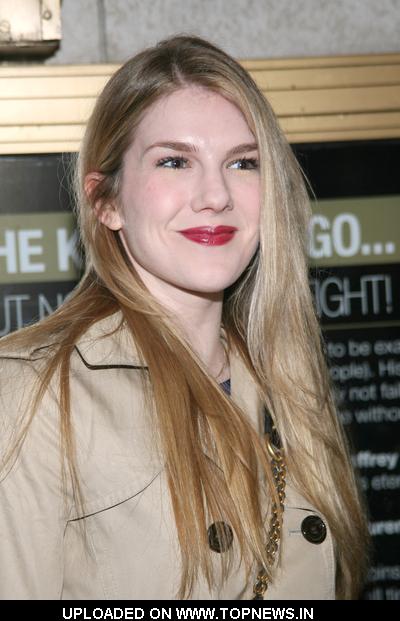 Lily Rabe  at  "Exit the King" Broadway Opening Night - Arrivals