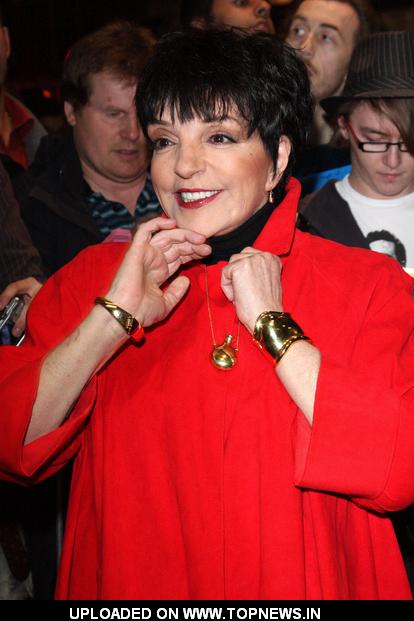Liza Minnelli at "The Umbrellas of Cherbourg" Gielgud Theatre Press Night - Arrivals Liza Minnelli at "The Umbrellas of Cherbourg" Gielgud Theatre Press Night - Arrivals