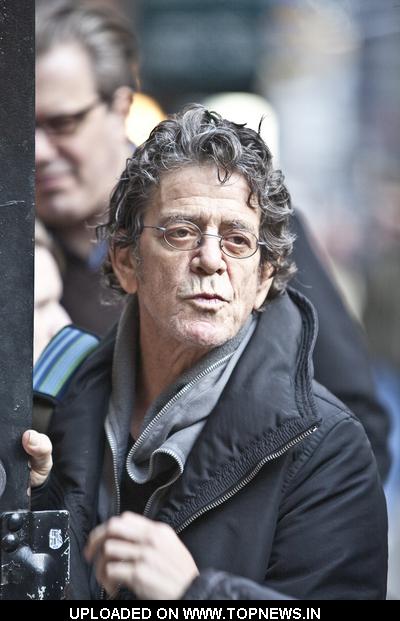 lou reed new york. Lou Reed at The Late Show with