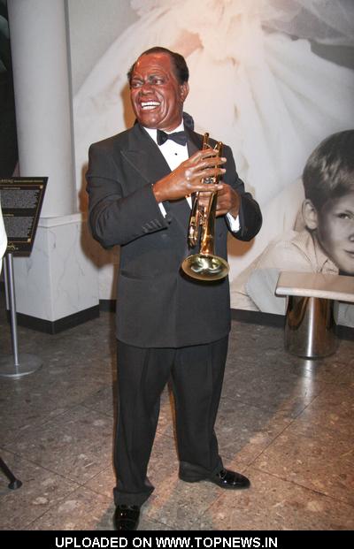 Louis Armstrong at Black History Month at Madame Tussauds Unveils Denzel Washington Statue in Las Vegas Louis Armstrong at Black History Month at Madame Tussauds Unveils Denzel Washington Statue in Las Vegas