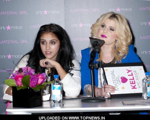 Kelly Osbourne and Lourdes Leon at Material Girl "Lucky Stars" Model Search at Macy's Herald Square in New York City Kelly Osbourne and Lourdes Leon at Material Girl "Lucky Stars" Model Search at Macy's Herald Square in New York City