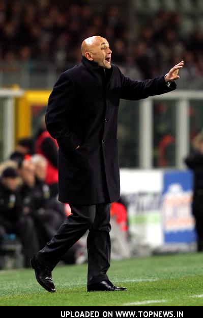 Luciano Spalletti at Serie A Soccer Match - Juventus Vs. AS Roma - February 16, 2008