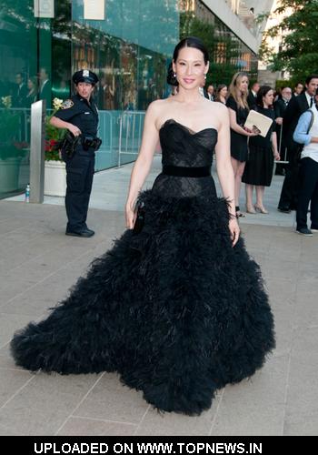 Lucy Liu at 2011 CFDA Fashion Awards Arrivals