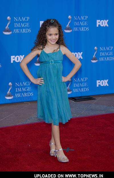 Madison Pettis at 39th NAACP Image Awards - Red Carpet
