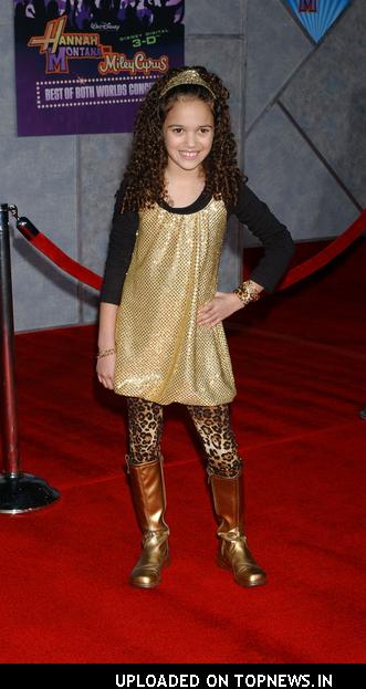 Madison Pettis at "Hannah Montana/Miley Cyrus: Best of Both Worlds Concert Tour" 3-D Concert Film Hollywood Premiere - Arrivals