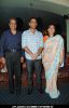 Mahendra Singh Dhoni, Abha Singh with director Y P Singh at the music launch of the film "Kya Yahi Sach Hai"