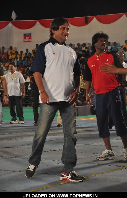 Mahesh Manjrekar at National Kabaddi championship at Dadar Mumbai