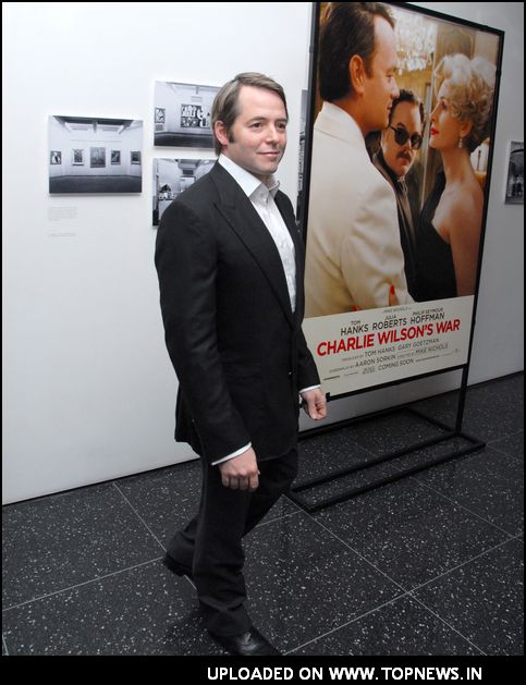 Matthew Broderick at "Charlie Wilson's War" New York City Premiere - Arrivals