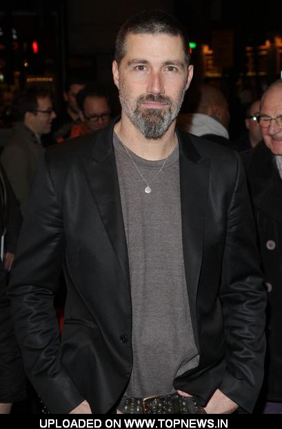Matthew Fox at "Clybourne Park" Press Night - Arrivals