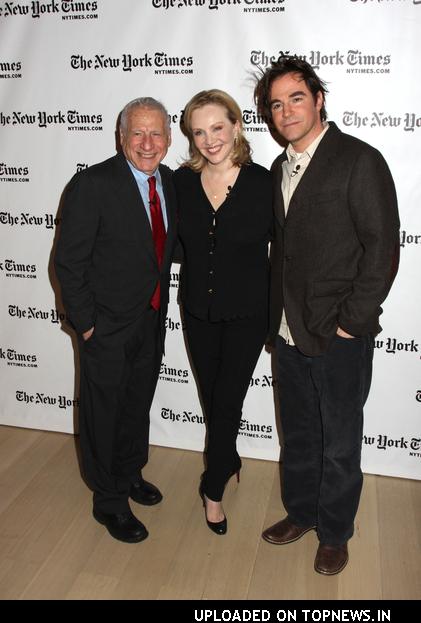 Mel Brooks at 2008 New York Times Arts & Leisure Week -"Young Frankenstein" -Photocall