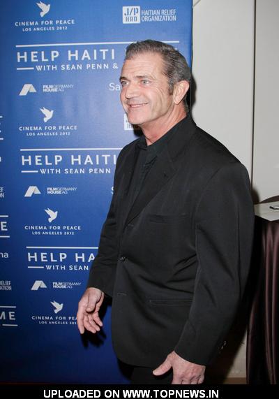Mel Gibson at Sean Penn and Friends Cinema for Peace Event Benefiting J/P Haitian Relief Organization - Arrivals Mel Gibson at Sean Penn and Friends Cinema for Peace Event Benefiting J/P Haitian Relief Organization - Arrivals