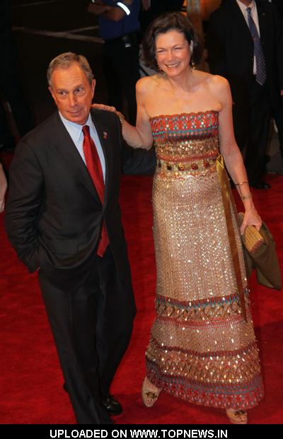 Michael Bloomberg and Diana Taylor at "American Woman: Fashioning a National Identity" Costume Institute Gala - Arrivals