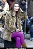 Mischa Barton at "Law & Order: Special Victims Unit" Filming in the Meat Packing District of New York