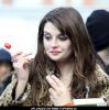 Mischa Barton at "Law & Order: Special Victims Unit" Filming in the Meat Packing District of New York