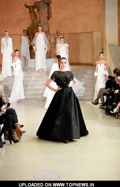 Model at Paris Fashion Week Haute Couture Spring/Summer 2011 - Alexis Mabille - Runway