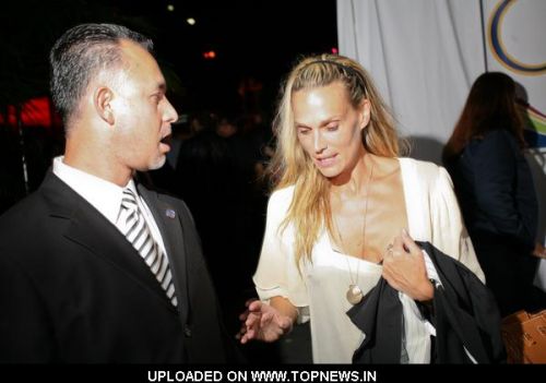 Molly Sims at Celebrities Departing Mel's Diner in West Hollywood on July 7, 2009