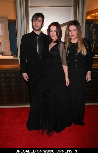 Navarone Garibaldi at Nevada Ballet Honors Priscilla Presley as 2011 "Woman of the Year" Black and White Ball at the Aria Hotel