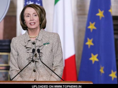 Nancy Pelosi at Joint Press Conference Between Italian Prime Minister Silvio Berlusconi and the United States Speaker Nancy P Nancy Pelosi at Joint Press Conference Between Italian Prime Minister Silvio Berlusconi and the United States Speaker Nancy P