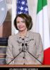 Nancy Pelosi at Joint Press Conference in Rome on February 17, 2009