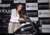 Neha Dhupia launches sunburn chopper at Lower Parel