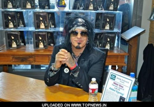 "This is Gonna Hurt: Music, Photography and Life Through the Distorted Lens of Nikki Sixx" Book Signing at Book Passage