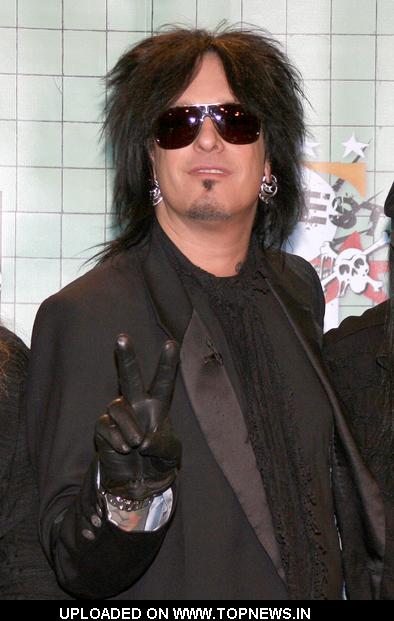 Nikki Sixx  at Motley Crue "Crue Fest 2" Press Conference at FUSE New York on March 16, 2009
