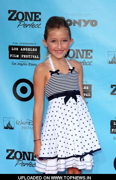 Noah Cyrus at  Walt Disney Pictures and The Los Angeles Film Festival Present the Closing Night Gala of Ponyo - Arrivals