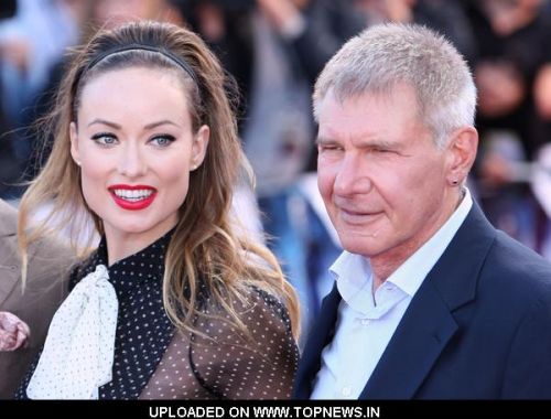 Olivia Wilde and Harrison Ford at "Cowboys & Aliens" UK Premiere - Arrivals Olivia Wilde and Harrison Ford at "Cowboys & Aliens" UK Premiere - Arrivals