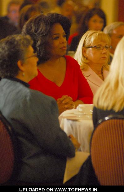 Oprah Winfrey at The Illinois oprah winfrey house in chicago. Oprah Winfrey at The Illinois