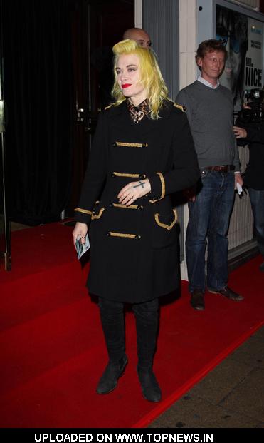 Pam Hogg at "Mr. Nice" UK Premiere - Outside Arrivals Pam Hogg at "Mr. Nice" UK Premiere - Outside Arrivals
