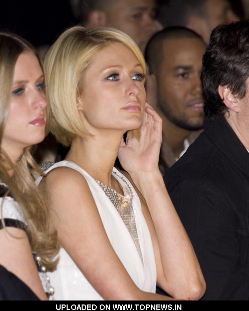 Paris Hilton at Mercedes-Benz Fashion Week Fall 2009 - William Rast - Runway