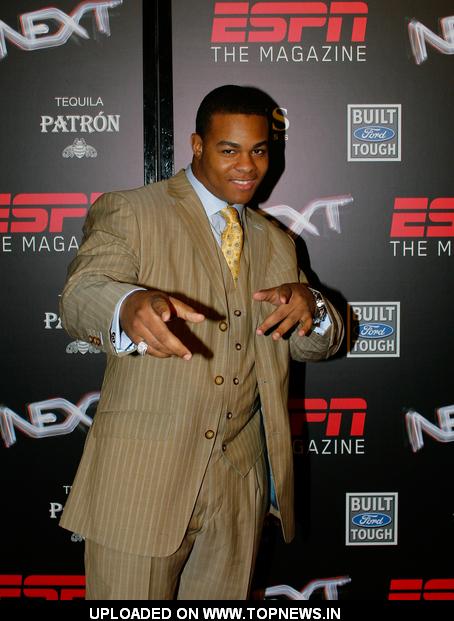 PIERRE THOMAS at 2008 NFL - Super Bowl XLIII – ESPN The Magazine's ...