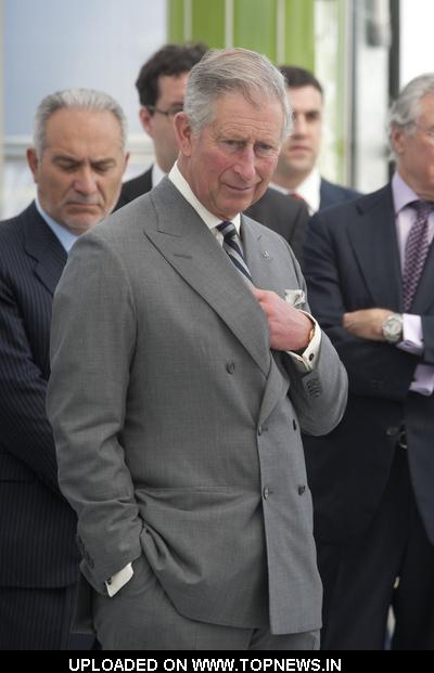 Prince Charles Visit the Repsol Technology Centre YPF in Madrid Prince Charles Visit the Repsol Technology Centre YPF in Madrid